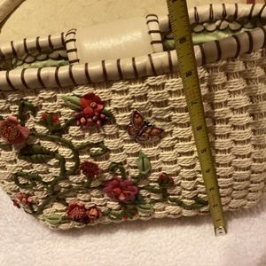 Brighton Vintage Straw Purse